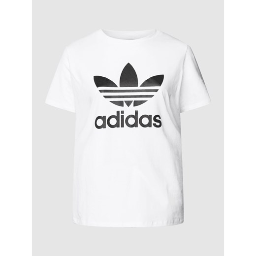T-shirt PLUS SIZE z nadrukiem z logo Adidas Originals Plus XXXL Peek&Cloppenburg 