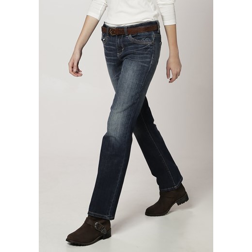 Tom Tailor Jeansy Straight leg niebieski zalando czarny jeans