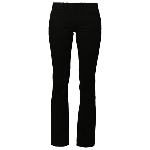 Tom Tailor ALEXA Jeansy Straight leg czarny zalando czarny abstrakcyjne wzory
