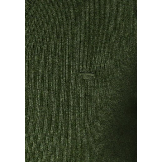 Tom Tailor Sweter zielony zalando  długie
