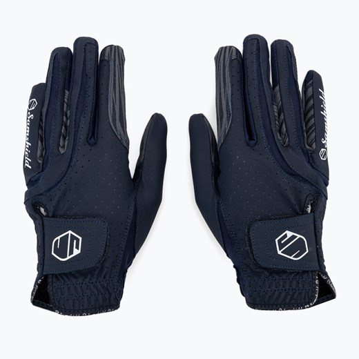 Rękawiczki jeździeckie Samshield V-Skin granatowe 11717 | WYSYŁKA W 24H | 30 DNI Samshield 6.5 okazja sportano.pl