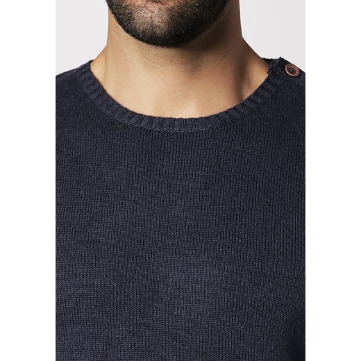 Tom Tailor Sweter niebieski zalando bezowy długie