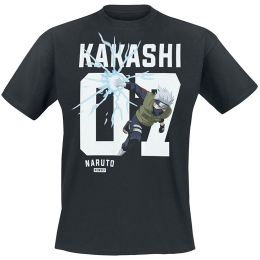Naruto - Kakashi - T-Shirt - czarny M EMP