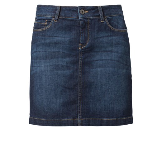 Esprit Spódnica jeansowa niebieski zalando szary abstrakcyjne wzory