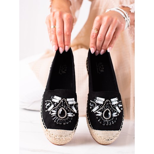ESPADRYLE Z KRYSZTAŁKAMI 37 czasnabuty.pl