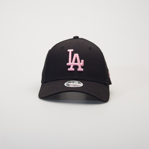 New Era LA Dodgers League Essential Womens Black 9FORTY Cap New Era OS runcolors