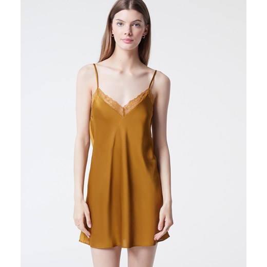 Sentiment Nuisette Décolleté Dentelle - Brąz - Etam XL Etam.pl