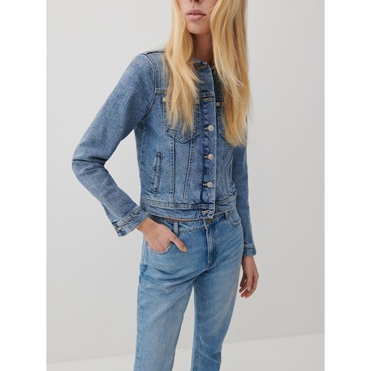 Reserved - Kurtka jeansowa - Niebieski Reserved 34 Reserved okazyjna cena
