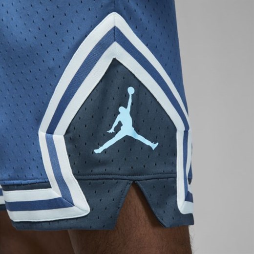 Męskie spodenki ze wstawkami w kształcie rombu Jordan Sport Dri-FIT - Niebieski Jordan XL Nike poland