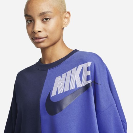 Bluza dresowa z dzianiny do tańca o dodatkowo powiększonym kroju Nike Sportswear Nike L Nike poland