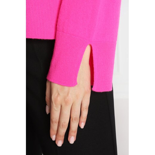 MAX&Co. Lniany sweter SONIA | Regular Fit | z dodatkiem kaszmiru S Gomez Fashion Store