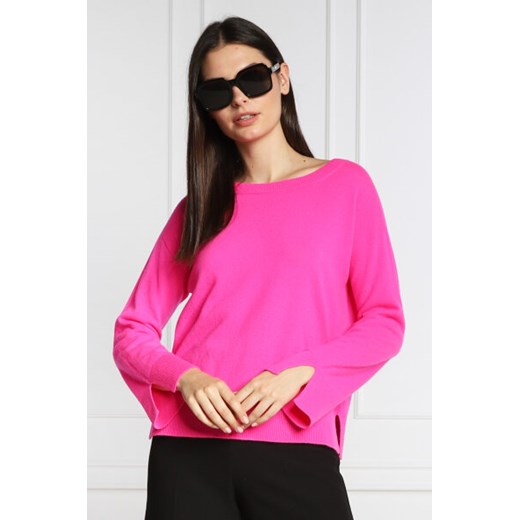 MAX&Co. Lniany sweter SONIA | Regular Fit | z dodatkiem kaszmiru XL Gomez Fashion Store