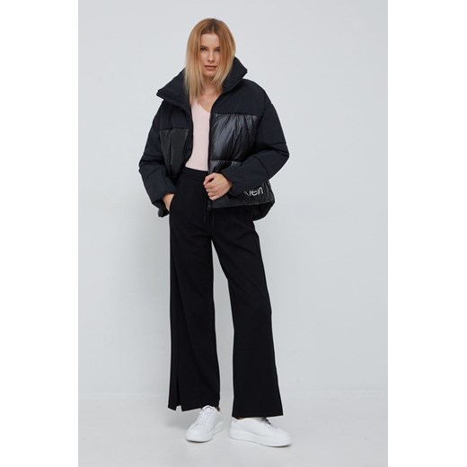 Calvin Klein Jeans kurtka damska kolor czarny zimowa M ANSWEAR.com