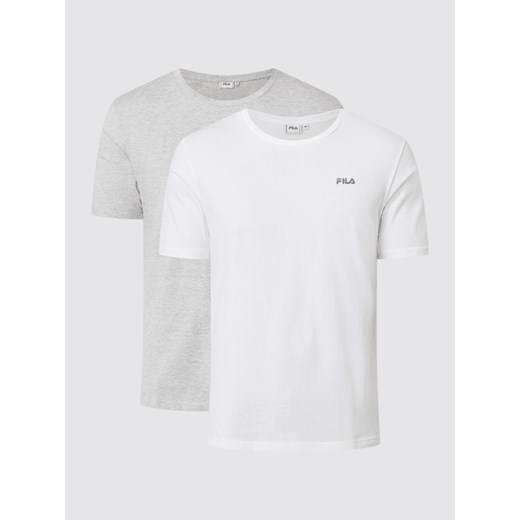 T-shirt z nadrukiem z logo w zestawie 3 szt. Fila M Peek&Cloppenburg 