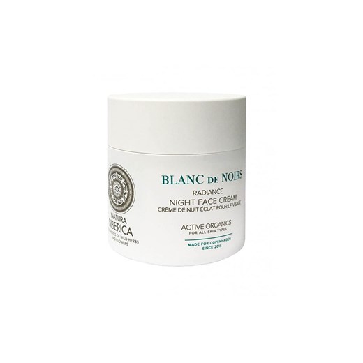 Natura Siberica Blanc De Noirs Radiance Night Face Cream rozświetlający krem do Natura Siberica onesize Primodo wyprzedaż