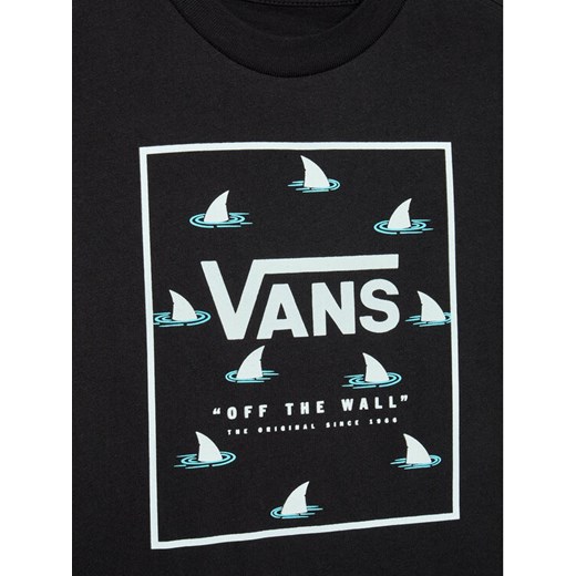 Vans T-Shirt By Print Box Kids VN0A3HWJ Czarny Classic Fit Vans 5Y MODIVO