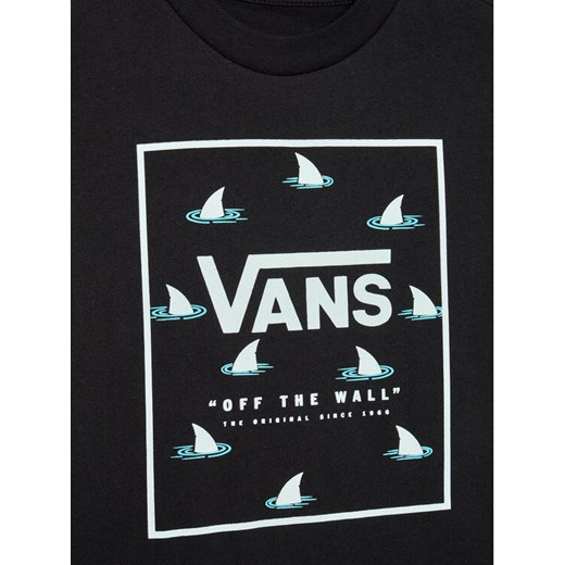 Vans T-Shirt By Print Box Kids VN0A3HWJ Czarny Classic Fit Vans 5Y MODIVO