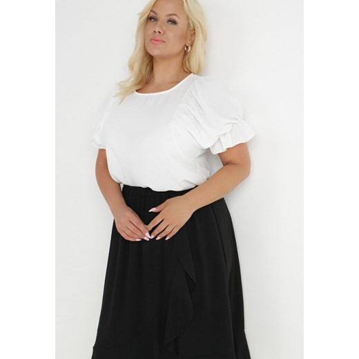 Czarna Spódnica Kata 2XL Born2be Odzież