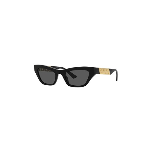 Versace okulary przeciwsłoneczne damskie kolor czarny Versace 52 okazja ANSWEAR.com
