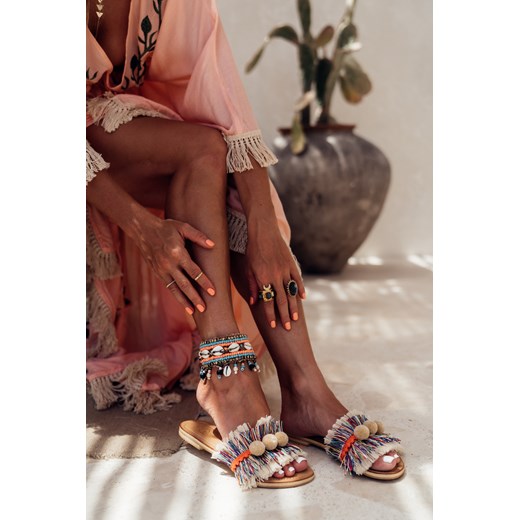 Klapki MANADO pompony 38 nusa-store.com