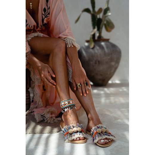 Klapki MANADO pompony 37 nusa-store.com