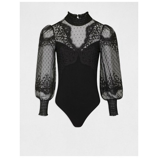 Morgan Body 212-TONA Czarny Regular Fit Morgan L MODIVO