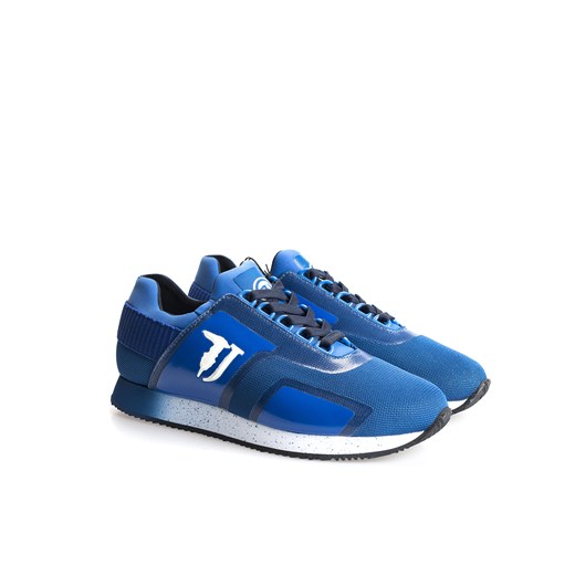 Trussardi Jeans Sneakersy | 77A00154 | Niebieski Trussardi 40 okazja ubierzsie.com