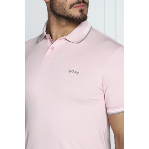 BOSS ATHLEISURE Polo Paul Curved | Slim Fit | stretch M Gomez Fashion Store