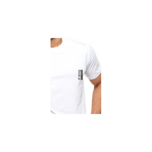 T-shirt męski bawełna z elastanem okrągły dekolt Moraj 2XL okazyjna cena moraj.pl