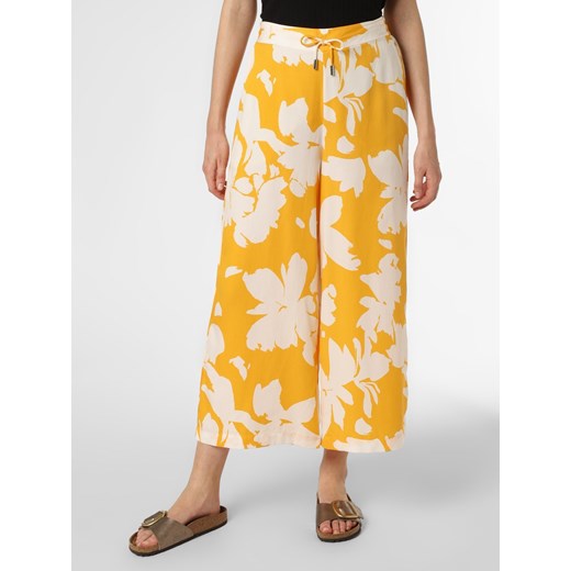 comma casual identity Spodnie Kobiety Sztuczne włókno kukurydziany wzorzysty ze sklepu vangraaf w kategorii Spodnie damskie - zdjęcie 141402309