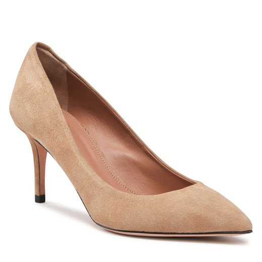 Szpilki BOSS - Eddie Pump 70-S 50470451 10238757 01 Medium Beige 39 eobuwie.pl