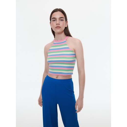 Reserved - Bawełniany crop top - Reserved L Reserved