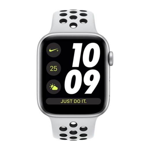 Zegarek sportowy Apple Watch Nike+ Series 4 (GPS + Cellular) 44 mm z paskiem Nike ONE SIZE wyprzedaż Nike poland