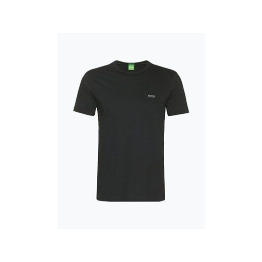 BOSS Green - T-shirt męski – Tee, czarny S vangraaf