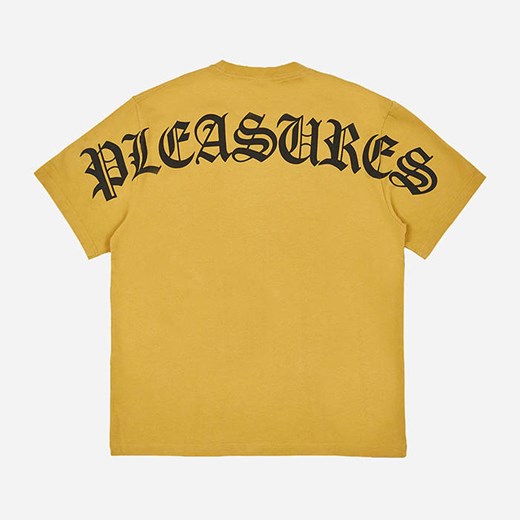 Koszulka męska PLEASURES Neural Heavyweight T-shirt P22SU012-SQUASH Pleasures L sneakerstudio.pl