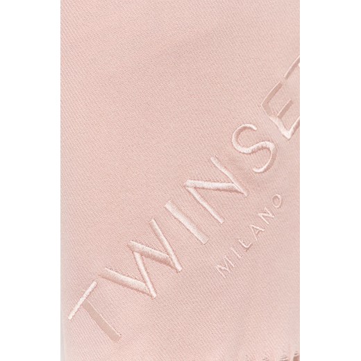 Twinset szalik damski kolor różowy gładki Twinset ONE ANSWEAR.com