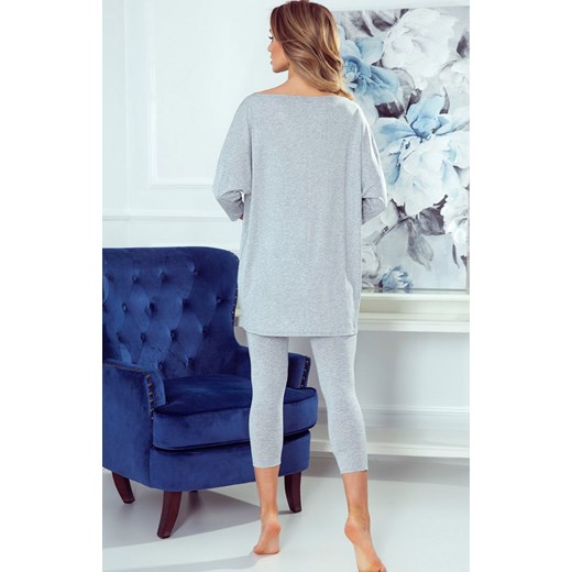 Linette piżama damska, Kolor szary melanż, Rozmiar S, Eldar ze sklepu Intymna w kategorii Piżamy damskie - zdjęcie 141442878