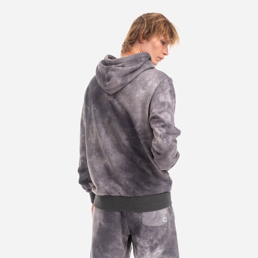 Bluza męska Clottee Script Tie Dye Hoodie CTHD3002-GREY Clottee XL sneakerstudio.pl