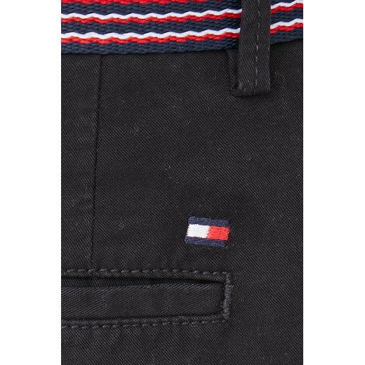 Tommy Hilfiger szorty bawełniane męskie kolor czarny Tommy Hilfiger 34 ANSWEAR.com