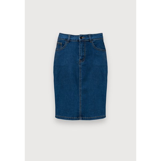 Niebieska jeansowa spódnica z bawełny Molton 38 Molton