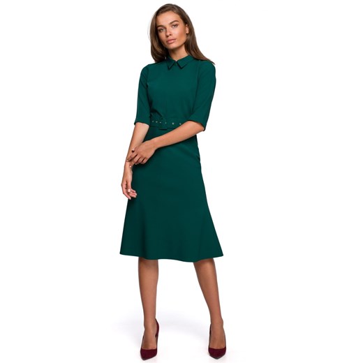 Sukienka Model S231 Green - PROMOCJA (XL) Stylove XL wyprzedaż DobraKiecka