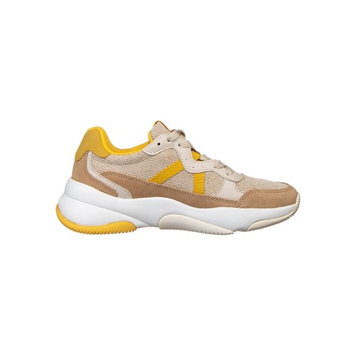 Sneakersy "Mika" w kolorze beżowo-żółtym 40 promocyjna cena Limango Polska