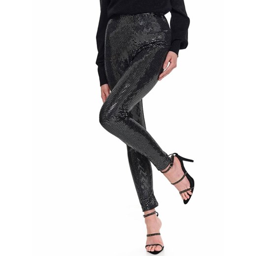 Połyskujące legginsy z cekinami Top Secret 34 okazja Top Secret