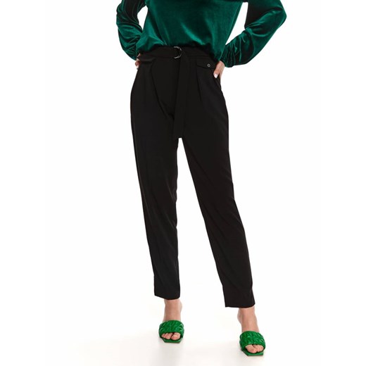 Eleganckie spodnie z lejącej tkaniny Top Secret 38 promocja Top Secret