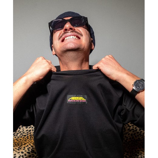 T-shirt Vision Black Klasyk S Prosto
