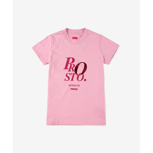 Tshirt Tinsel Lt Pink S ze sklepu Prosto w kategorii Bluzki damskie - zdjęcie 141543247