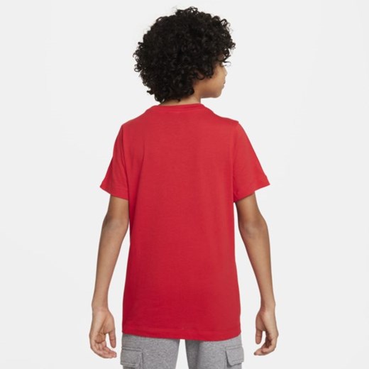 T-shirt dla dużych dzieci (chłopców) Nike Sportswear Repeat - Czerwony Nike M Nike poland