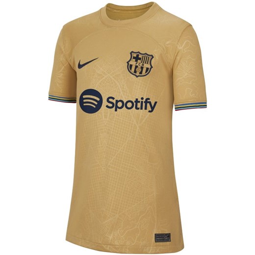 Koszulka piłkarska dla dużych dzieci Nike Dri-FIT FC Barcelona 2022/23 Stadium Nike S Nike poland