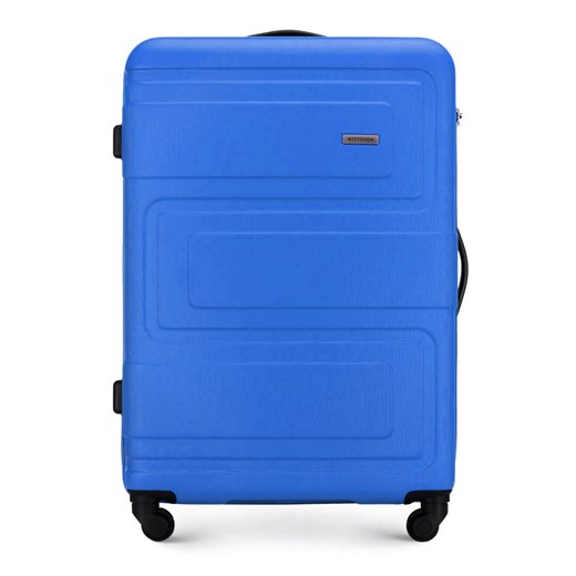 Duża walizka z ABS-u tłoczona Wittchen okazyjna cena WITTCHEN