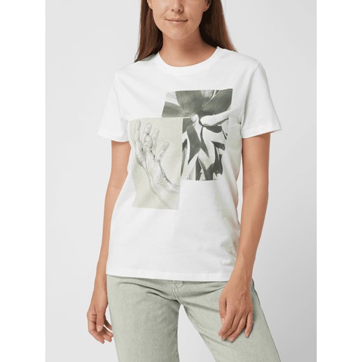 T-shirt z bawełny ekologicznej model ‘Grazia’ Soaked In Luxury L Peek&Cloppenburg 